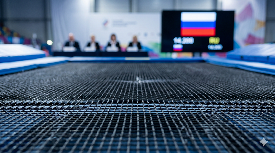Спортсменка из Югры Алена Калашникова триумфально выступила на чемпионате Европы по прыжкам на батуте
