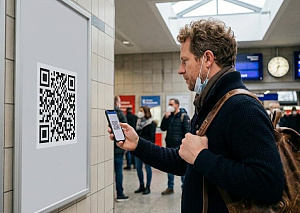 В аэропорту Сургута внедрили инновацию: теперь здесь работает первая в России цифровая платформа для информирования пассажиров. 