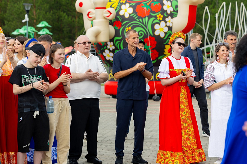 В Солнечном прошел районный фестиваль «Наследники традиций»