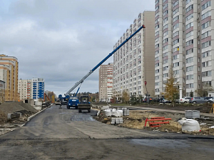 В северной части Сургута две новые дороги планируют открыть до конца 2026 года